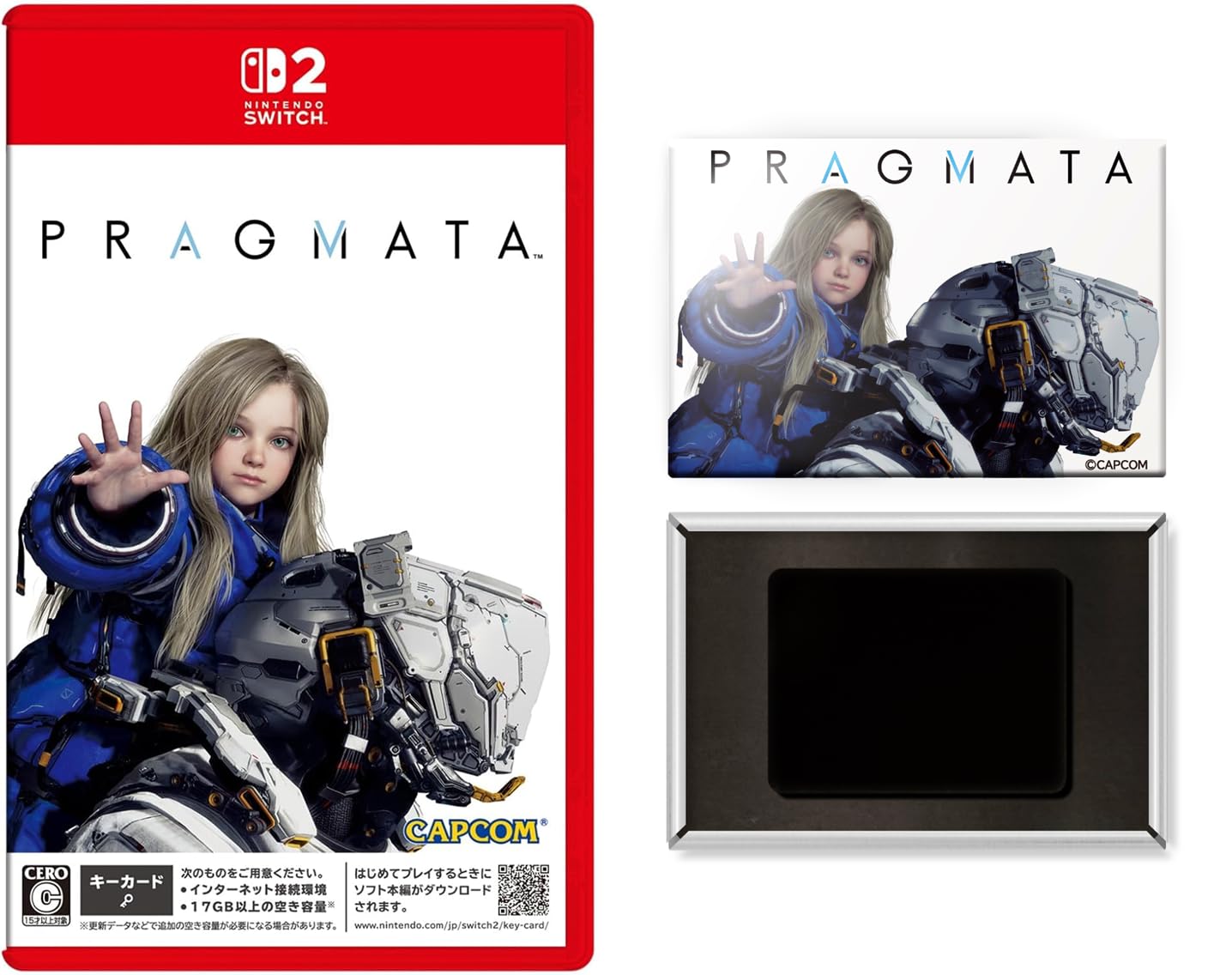 Amazon.co.jp: プラグマタ -Switch2 【Amazon.co.jp限定】特典 長方形 Amazon.co.jp: プラグマタ -Switch2 【Amazon.co.jp限定】特典 長方形